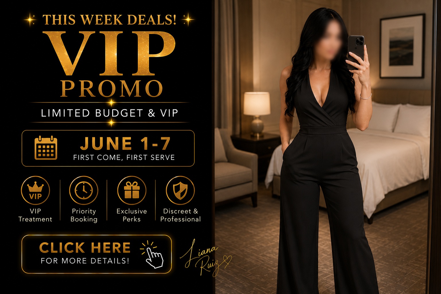 ✨This week deals! June 1-7 LIMITED BUDGET & VIP PROMO ✨