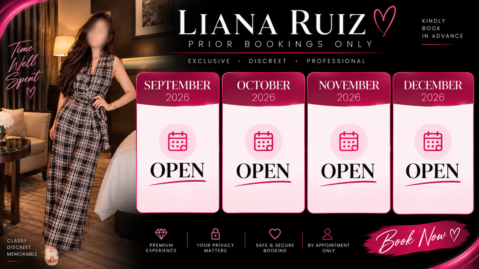 Liana Ruiz | Manila Courtesan & Private Companion